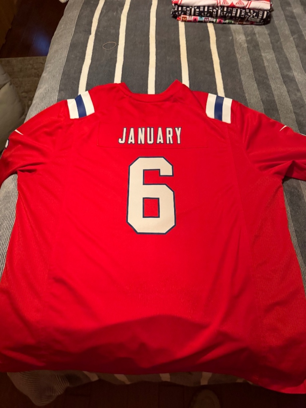 New England Patriots Red Jersey